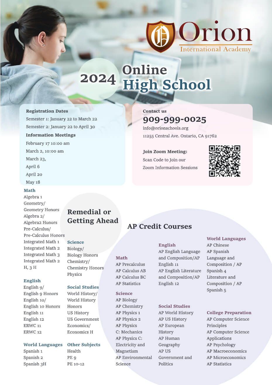online free summer schools