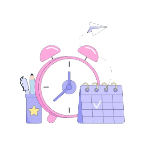 Orion School Schedule Clock icon