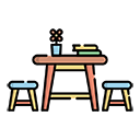Orion school - study desk icon